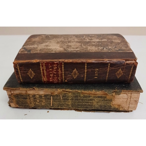 225 - An 1832 edition of Ladies Magazine, together with an early edition of Grimms' Fairy Tales, with dedi... 