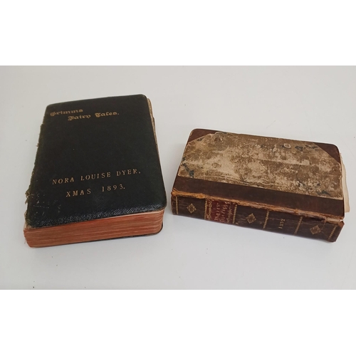 225 - An 1832 edition of Ladies Magazine, together with an early edition of Grimms' Fairy Tales, with dedi... 