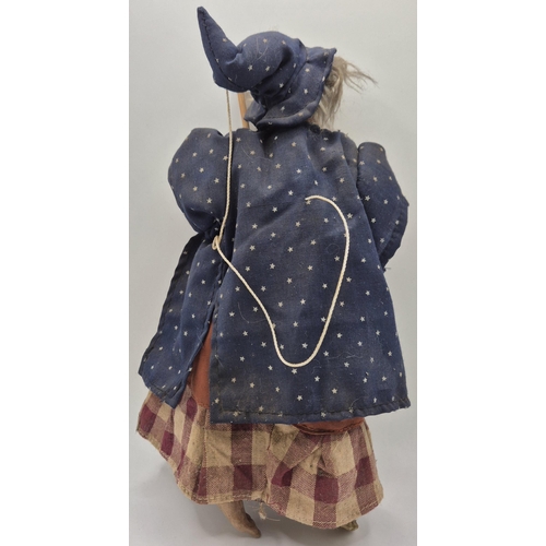 234 - A vintage decorative witch figure. Height 28cm.