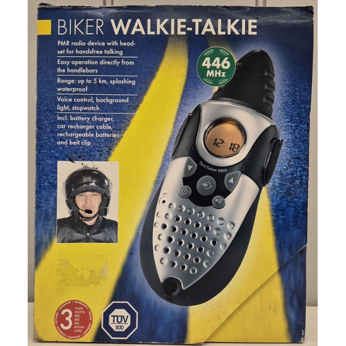 244 - A biker's walkie-talkie set.