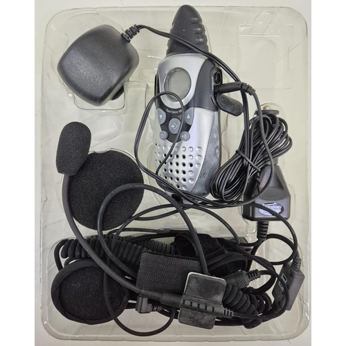 244 - A biker's walkie-talkie set.