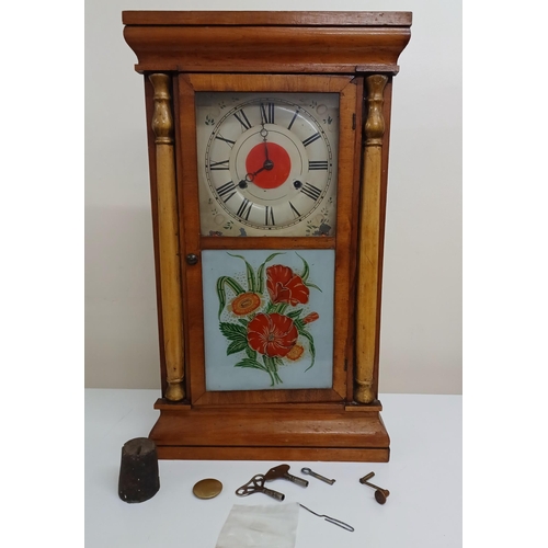 122 - A vintage, American 'Seth Thomas' pendulum wall clock.