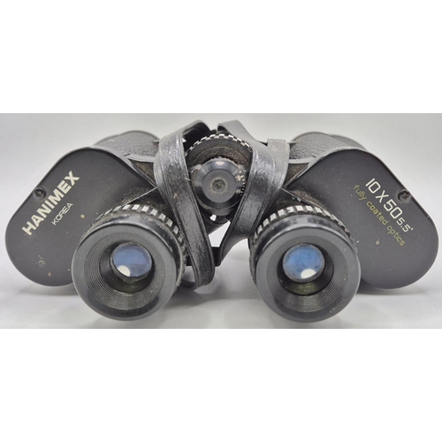 235 - A vintage pair of Hanimex 10x50 binoculars.