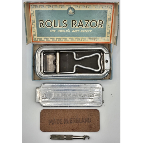 236 - A pair of cased Rolls Razors. Models 'Viscount' & 'Imperial No.2'. c.1920's