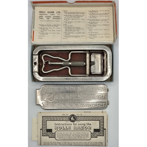 236 - A pair of cased Rolls Razors. Models 'Viscount' & 'Imperial No.2'. c.1920's