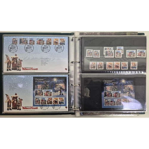 608 - A large collection of first day covers. A total of 10 albums full of first day covers, along with 25... 