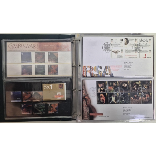 608 - A large collection of first day covers. A total of 10 albums full of first day covers, along with 25... 