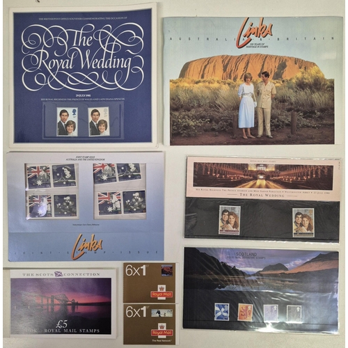 608 - A large collection of first day covers. A total of 10 albums full of first day covers, along with 25... 