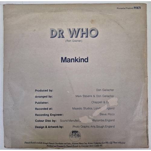 615 - Mankind - Dr Who/Time Traveller green vinyl 12