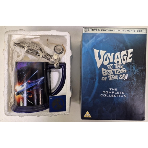 617 - A mixed collection of Star Trek memorabilia, together with a 'Voyage To The Bottom Of The Sea' DVD b... 