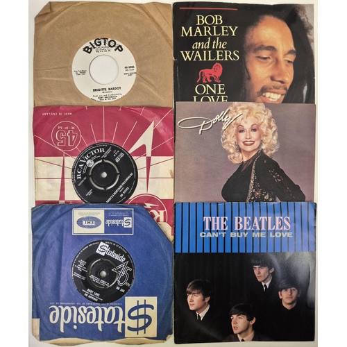 633 - A collection of approximately 105 vinyl singles, from 1960's/70's mostly. Artists include The Beatle... 