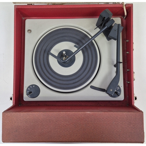 641 - Two vintage Fidelity items. To include a cased record deck & an 'Argyll Minor' reel-to-reel player. ... 