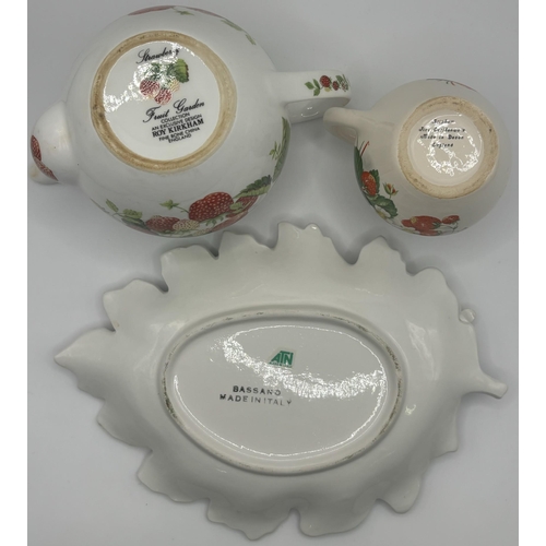 702 - Collection of tableware. To include QEII Platinum Jubilee teapot & cup, Queen Anne cups, saucers & s... 