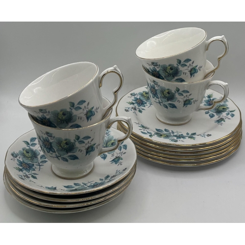 702 - Collection of tableware. To include QEII Platinum Jubilee teapot & cup, Queen Anne cups, saucers & s... 