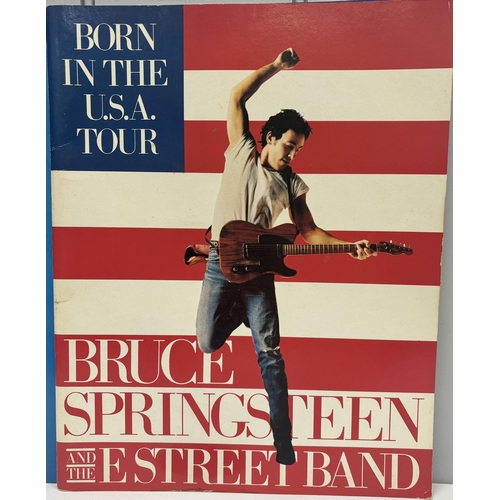 703 - Collection of 8 mostly 1980's tour programmes. Artists include Wham, Bruce Springsteen(x2), Madonna(... 
