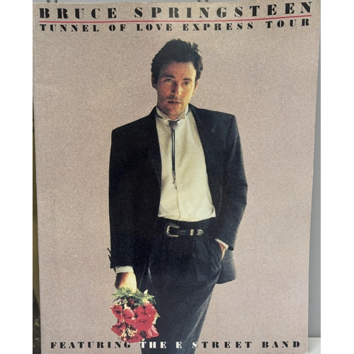 703 - Collection of 8 mostly 1980's tour programmes. Artists include Wham, Bruce Springsteen(x2), Madonna(... 