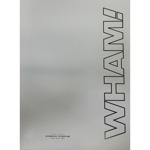 703 - Collection of 8 mostly 1980's tour programmes. Artists include Wham, Bruce Springsteen(x2), Madonna(... 