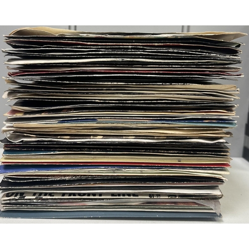 708 - Vinyl singles (x35 approx.) & cassette albums (x25), mostly 1980's. Artists include Abba, Michael Ja... 