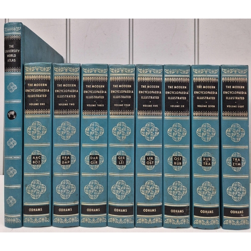 709 - Collection of educational books. To include 1960's Odhams full set of The Modern Encyclopaedia Illus... 