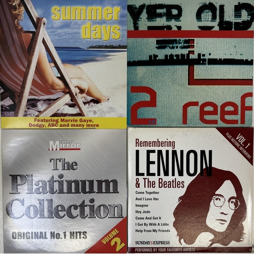 736 - Collection of approx. 100 compilation/rock/pop/classical music CD's.