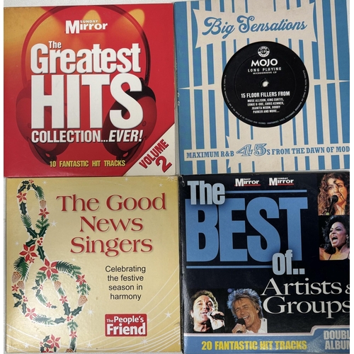 738 - Collection of approx. 100 compilation/rock/pop/classical music CD's.