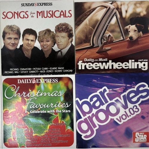 739 - Collection of approx. 100 compilation/rock/pop/classical music CD's.