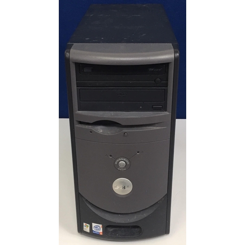 636 - A 'Dell Dimension 4600' PC tower. Tested & appears in working order (monitor used for demonstration ... 
