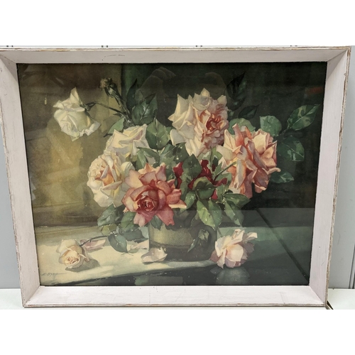 465 - Collection of ten pieces of mixed artwork. To include mostly contemporary framed prints & canvasses.... 