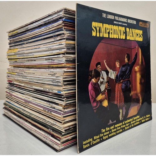 547 - Approx. 94 vinyl albums. Mixed genre, including classical, easy listening & country & western.