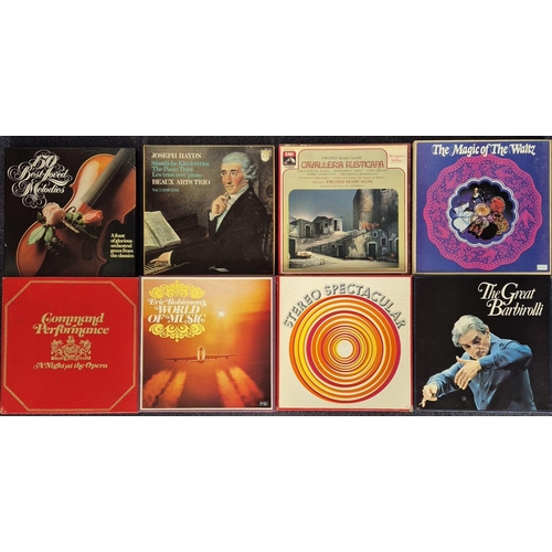 548 - Eight vinyl album boxsets, classical genre.