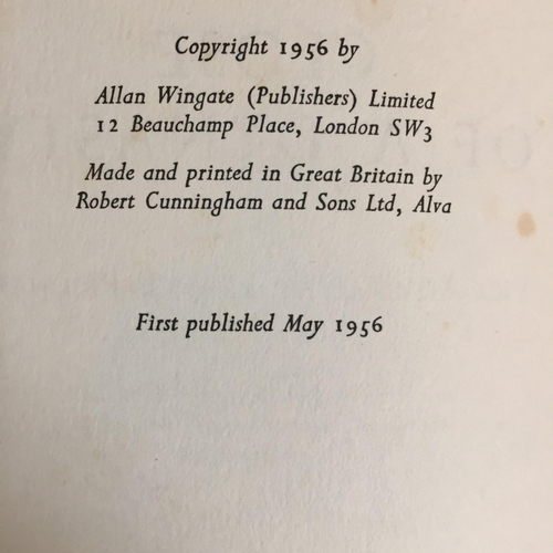 644 - A 1956 first edition of 'Close of a Dynasty', by Vice Admiral Francis Pridham.