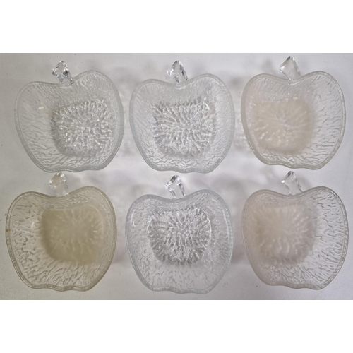 652 - A collection of 19 pieces of glass tableware. To include a boxed Royal Doulton crystal perfume bottl... 