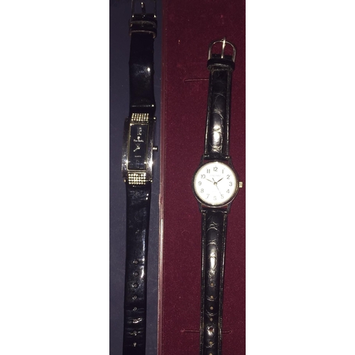 686 - Two vintage, ladies watches, by 'Constant' & 'Pierre Cardin'.