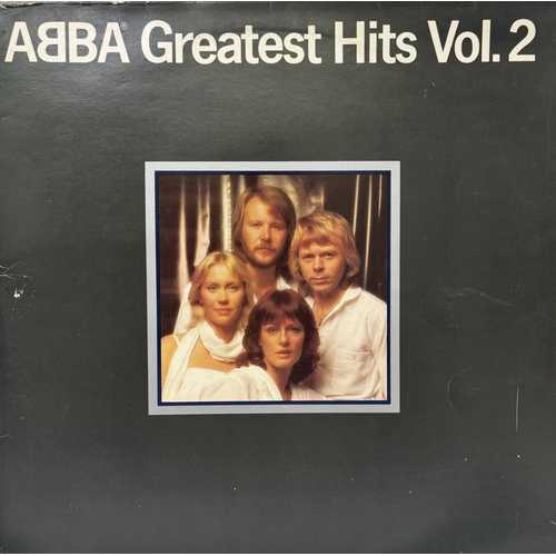 705 - Abba - Four vinyl albums & four singles. LP's include Greatest Hits, Greatest Hits Vol.2, The Visito... 