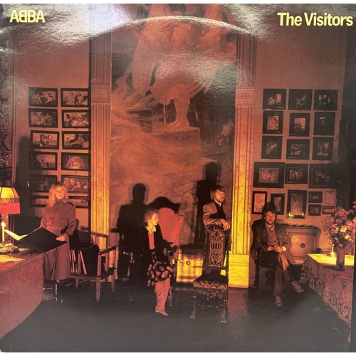 705 - Abba - Four vinyl albums & four singles. LP's include Greatest Hits, Greatest Hits Vol.2, The Visito... 