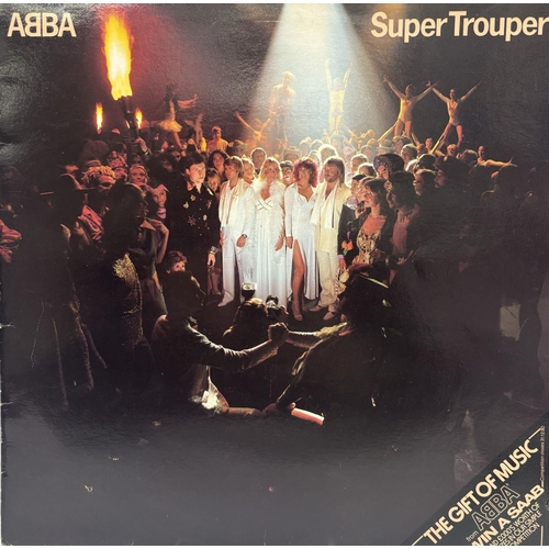 705 - Abba - Four vinyl albums & four singles. LP's include Greatest Hits, Greatest Hits Vol.2, The Visito... 
