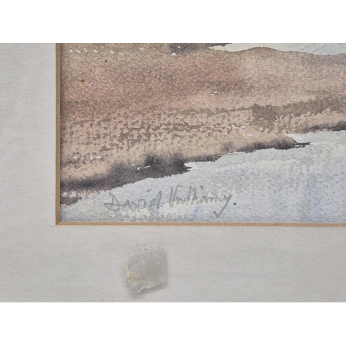 977 - David Vulliamy (British) framed (without glazing) watercolour. Framed dimensions 42cm x 52cm.