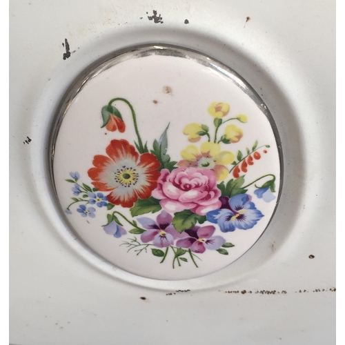 1136 - A vintage 'Silver Cross' coach-built pram, with green hood. Dimensions(cm) H96, L120, W63.