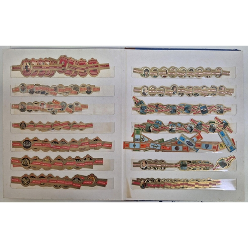 1578 - A huge collection of international cigar bands, housed in 4 albums. Approximately 2200 in total. Man... 