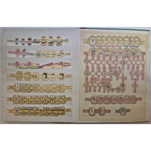 1578 - A huge collection of international cigar bands, housed in 4 albums. Approximately 2200 in total. Man... 