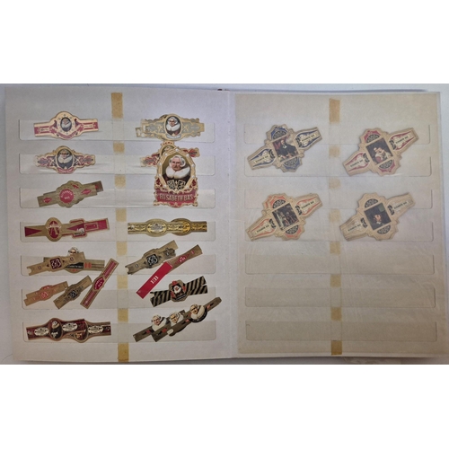1578 - A huge collection of international cigar bands, housed in 4 albums. Approximately 2200 in total. Man... 