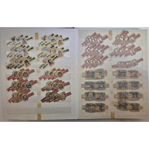 1578 - A huge collection of international cigar bands, housed in 4 albums. Approximately 2200 in total. Man... 