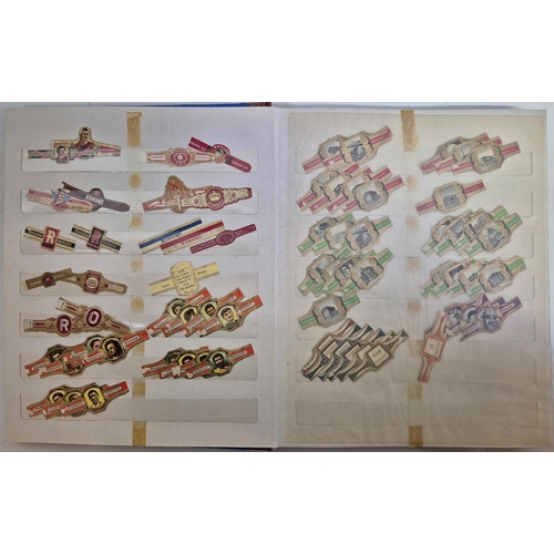1578 - A huge collection of international cigar bands, housed in 4 albums. Approximately 2200 in total. Man... 