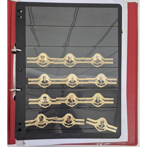 1578 - A huge collection of international cigar bands, housed in 4 albums. Approximately 2200 in total. Man... 