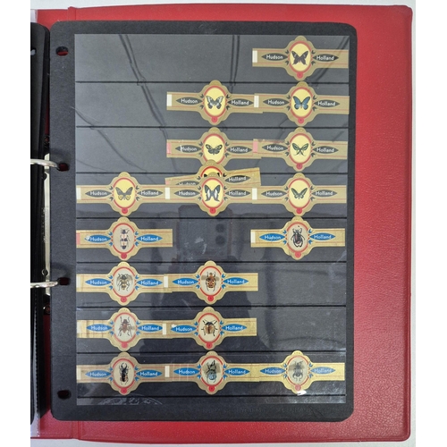 1578 - A huge collection of international cigar bands, housed in 4 albums. Approximately 2200 in total. Man... 