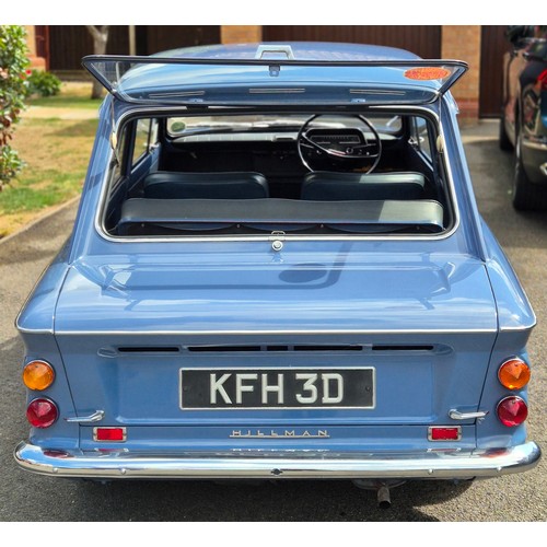 7000 - Classic Car - Hillman Imp Mk.II

An absolute enthusiast's dream. A 1966 Mk.II Hillman Imp, in Loch B... 