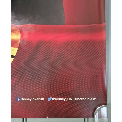 7032 - 'Incredibles 2' movie poster.

Produced by: Disney/Pixar
Year: 2018
Size: Quad