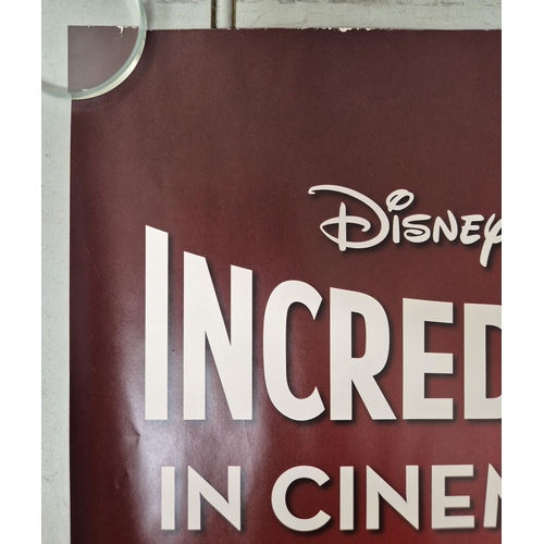 7032 - 'Incredibles 2' movie poster.

Produced by: Disney/Pixar
Year: 2018
Size: Quad