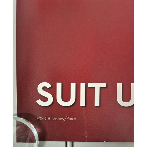 7033 - 'Incredibles 2' movie poster.

Produced by: Disney/Pixar
Year: 2018
Size: Quad