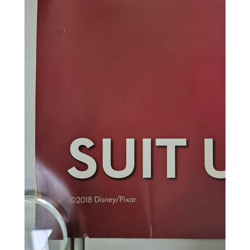 7034 - 'Incredibles 2' movie poster.

Produced by: Disney/Pixar
Year: 2018
Size: Quad